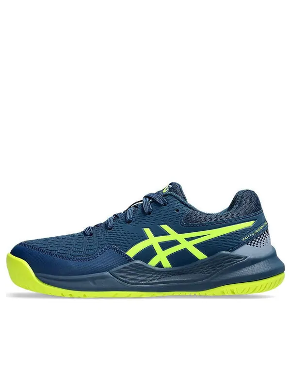 Кроссовки гель разрешение 9 Asics — изображение 1 из 4, синий/желтый