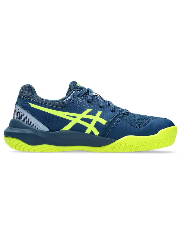 Кроссовки гель разрешение 9 Asics — изображение 2 из 4, синий/желтый