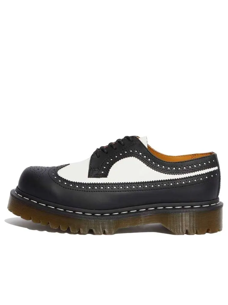 Ботинки Dr. Martens 3989 Bex из гладкой кожи — изображение 1 из 4, черный/белый