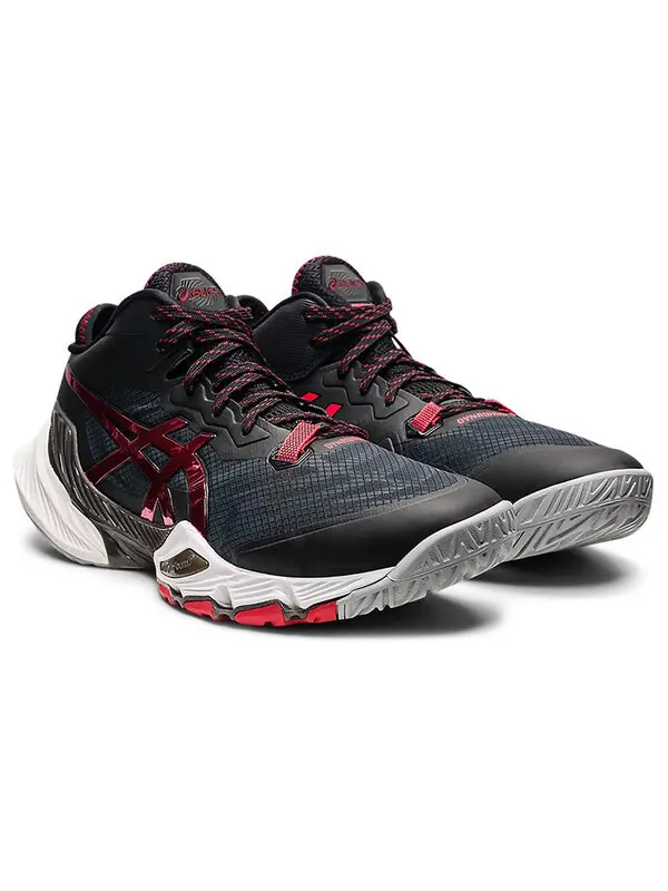 Кроссовки метаризовать Asics — изображение 3 из 4, черный/красный