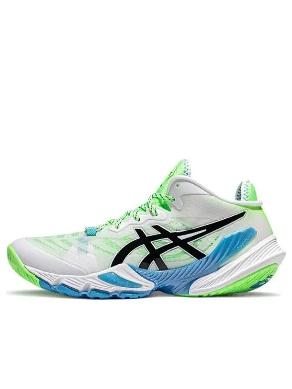Кроссовки metaris волейбольные кроссовки Asics — изображение 1 из 4, белый/зеленый/синий