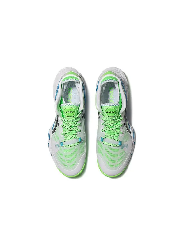 Кроссовки metaris волейбольные кроссовки Asics — изображение 3 из 4, белый/зеленый/синий
