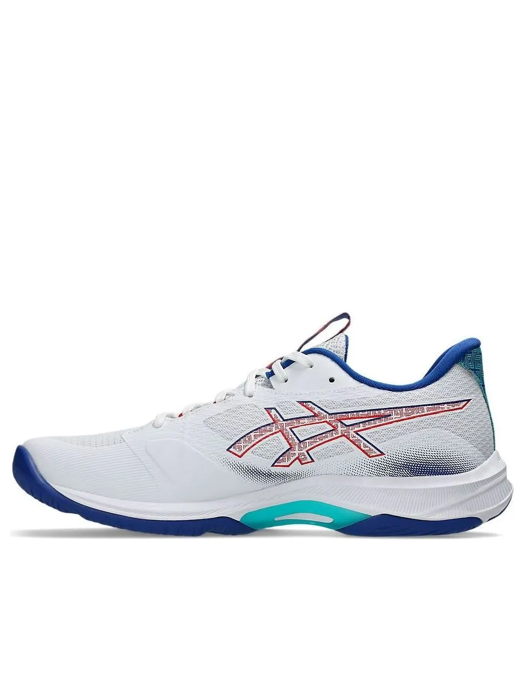 Кроссовки ASICS Netburner Ballistic FF 4 'White Blue' — изображение 1 из 6, белый