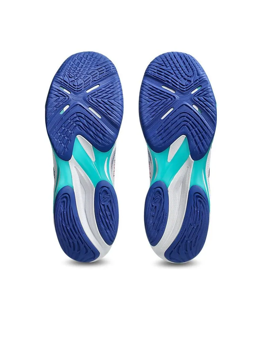 Кроссовки ASICS Netburner Ballistic FF 4 'White Blue' — изображение 6 из 6, белый