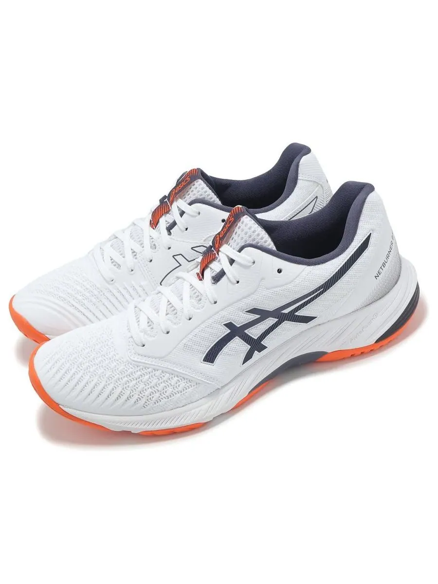 Кроссовки ASICS Netburner Ballistic FF 3 'White Indigo Fog' — изображение 3 из 5, белый