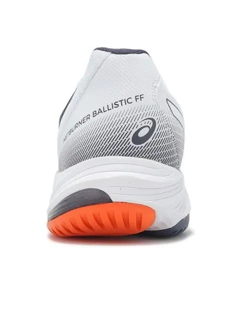 Кроссовки ASICS Netburner Ballistic FF 3 'White Indigo Fog' — изображение 4 из 5, белый