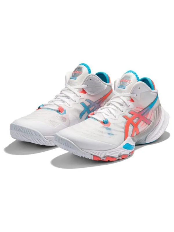 Кроссовки metaris волейбольные кроссовки Asics — изображение 3 из 4, белый/синий/красный