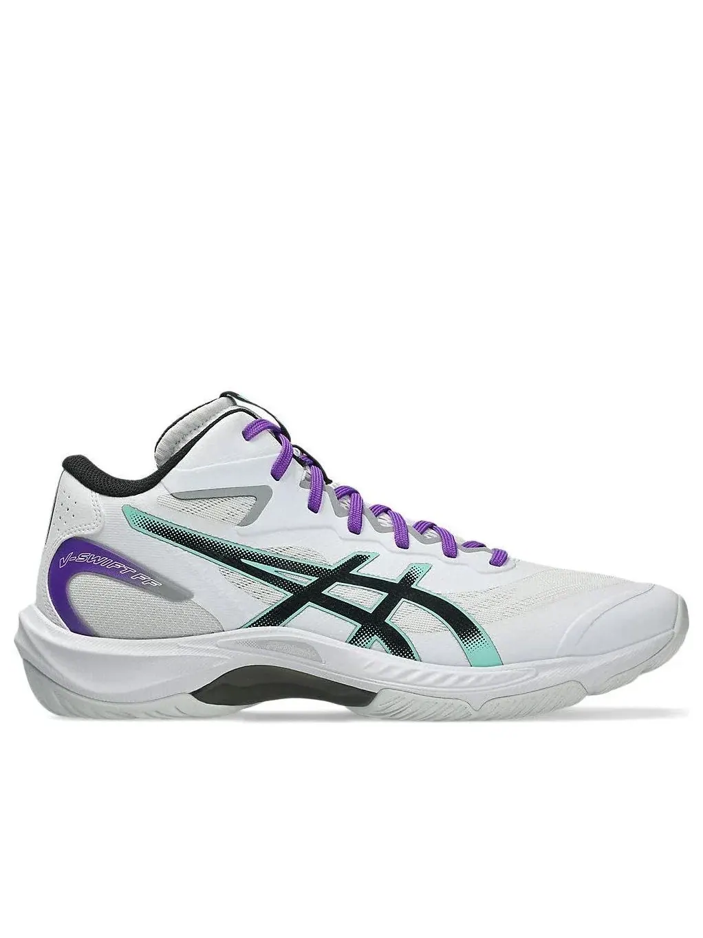 Мужские кроссовки для тенниса с шнуровкой V-Swift FF ASICS — изображение 2 из 7, белый