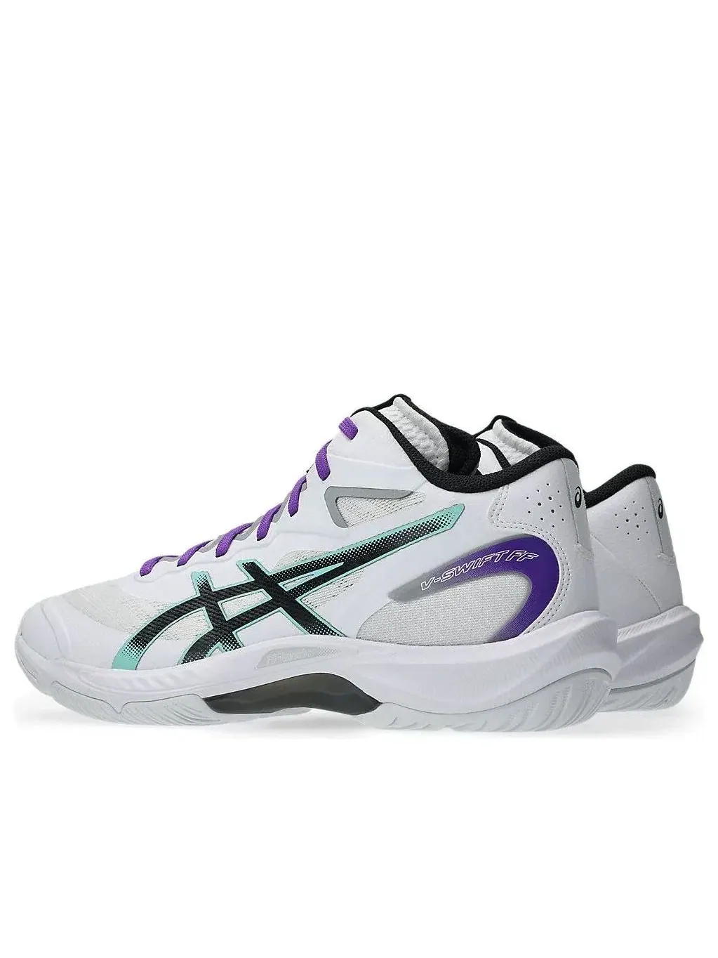 Мужские кроссовки для тенниса с шнуровкой V-Swift FF ASICS — изображение 4 из 7, белый