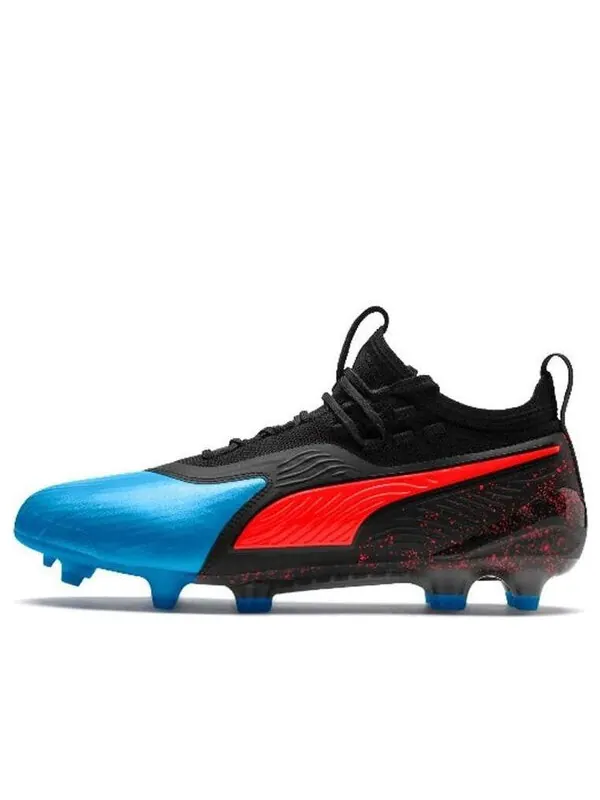Кроссовки one 19.1 fg ag 'blue red blast' Puma — изображение 1 из 4, синий
