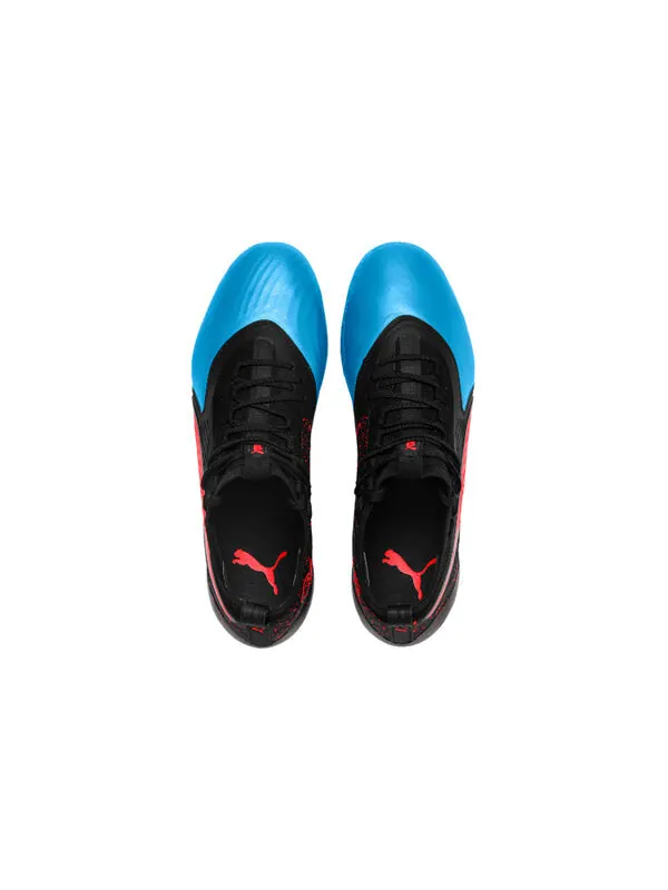 Кроссовки one 19.1 fg ag 'blue red blast' Puma — изображение 4 из 4, синий