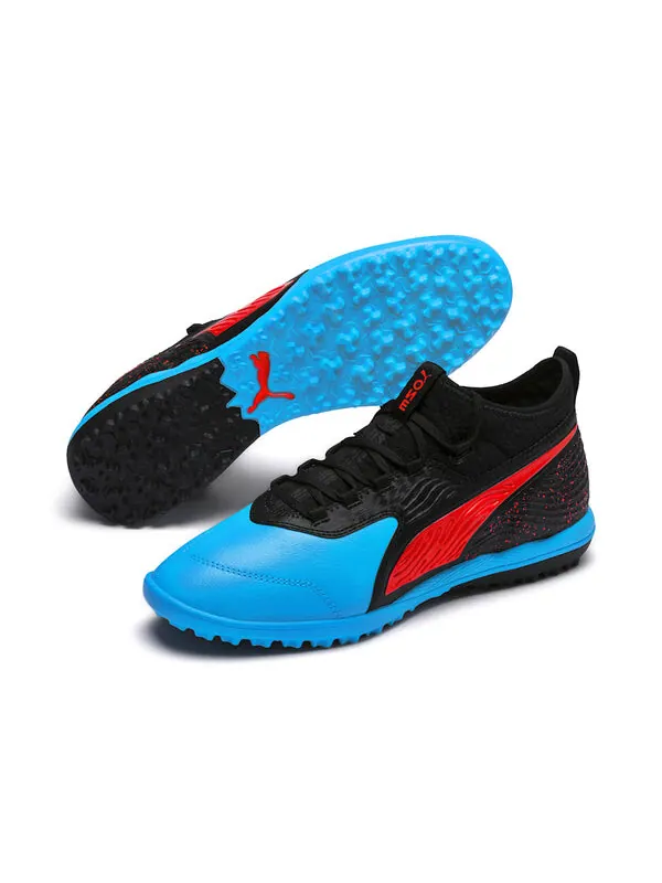 Кроссовки one 19.3 tf 'black blue red' Puma — изображение 4 из 4, синий/красный/черный
