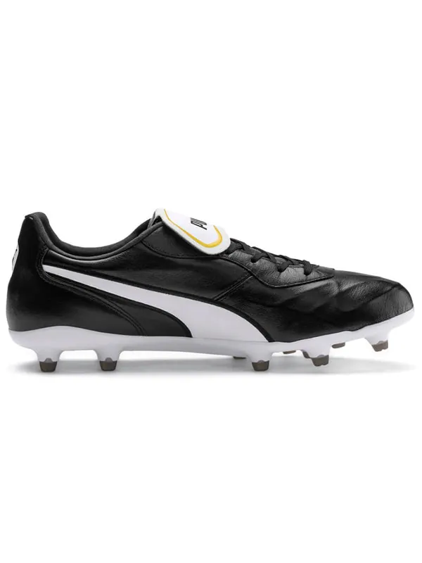 Кроссовки king top fg 'black' Puma — изображение 2 из 4, черный/белый