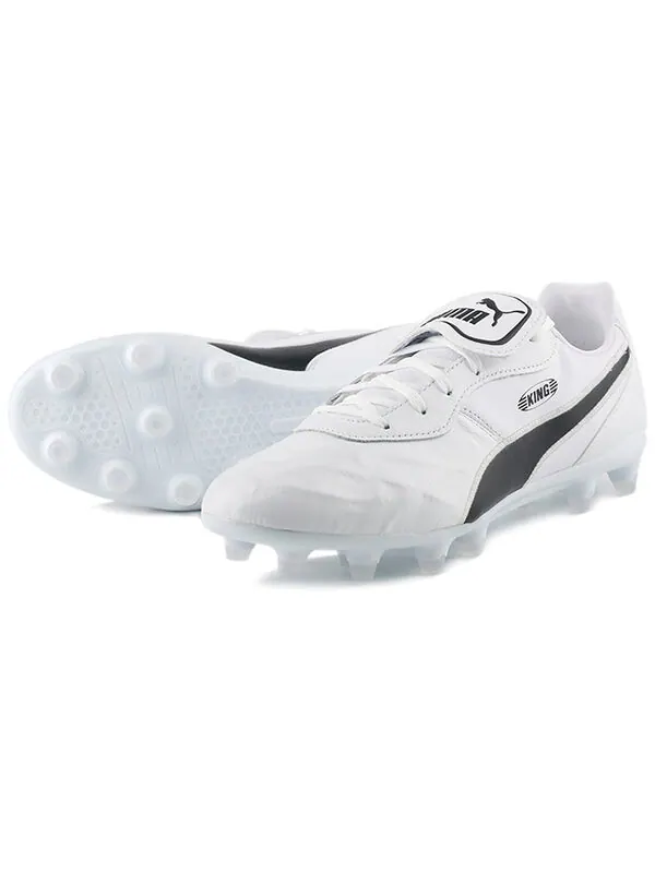 Кроссовки king top fg 'white' Puma — изображение 2 из 4, белый/черный