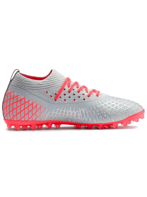 Кроссовки future 4.2 netfit mg 'grey red' Puma — изображение 2 из 4, серый/красный