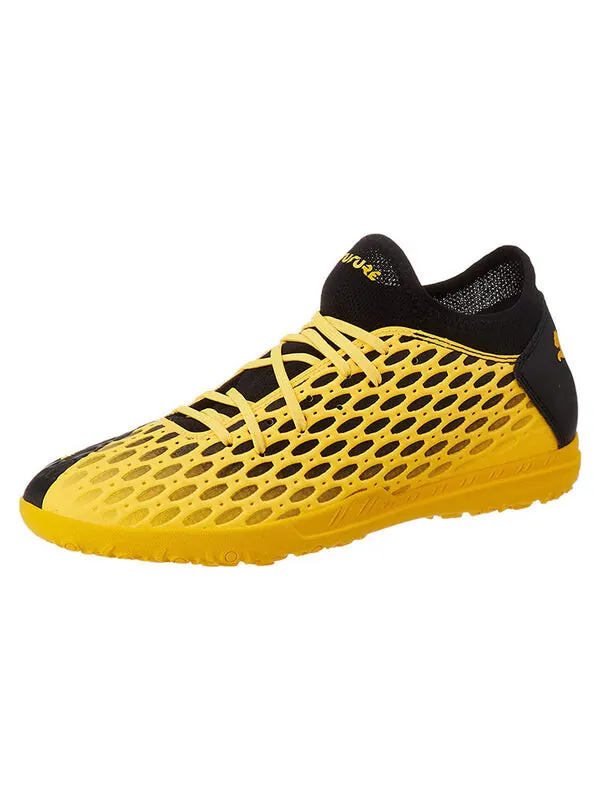 Кроссовки future 5.4 tt soccer cleats black/yellow Puma — изображение 3 из 4, черный/желтый