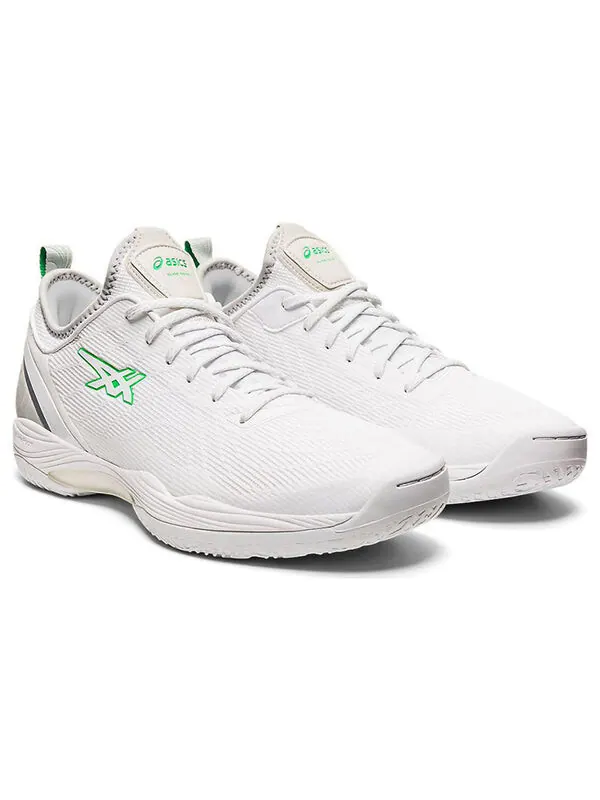 Кроссовки glide nova ff 2 Asics — изображение 3 из 4, белый/зеленый