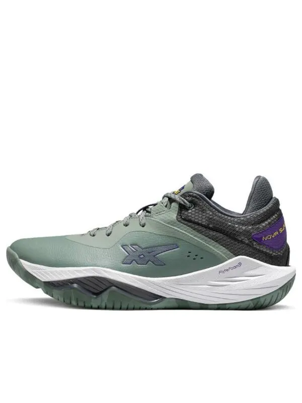 Кроссовки nova surge низкие Asics — изображение 1 из 4, зеленый/фиолетовый