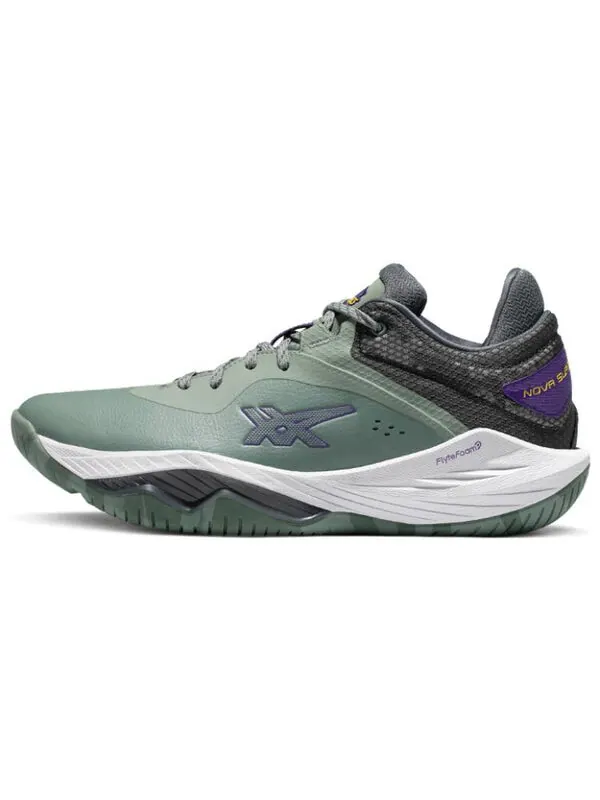 Кроссовки nova surge низкие Asics — изображение 2 из 4, зеленый/фиолетовый