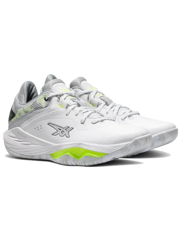 Кроссовки nova surge низкие Asics — изображение 3 из 4, белый/желтый