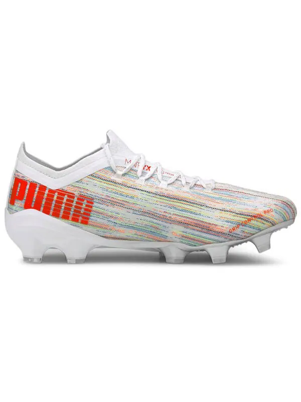 Кроссовки ultra 1.2 fg ag 'white red blast' Puma — изображение 2 из 4, белый/красный