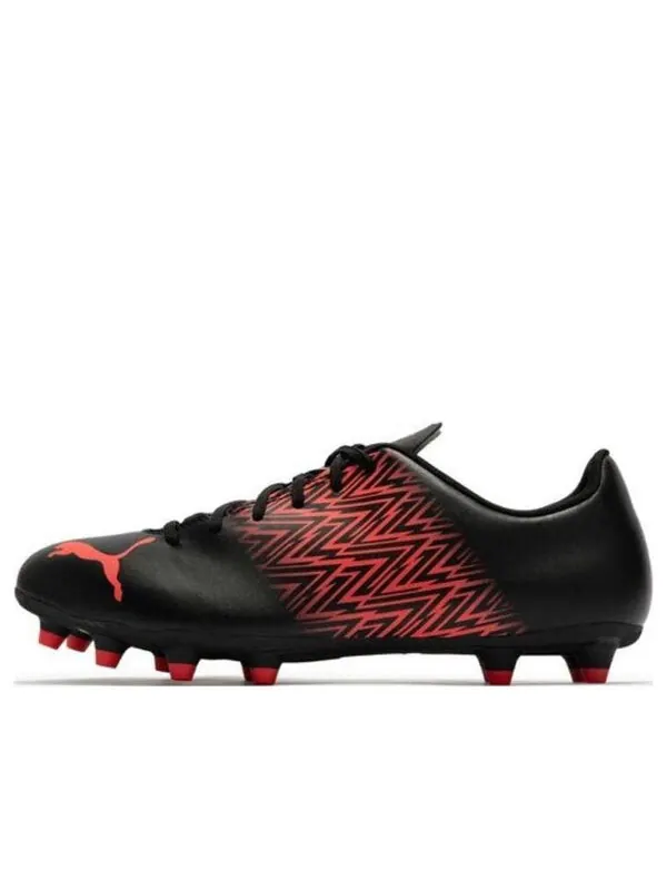 Кроссовки tacto fg/ag Puma — изображение 1 из 4, черный/розовый