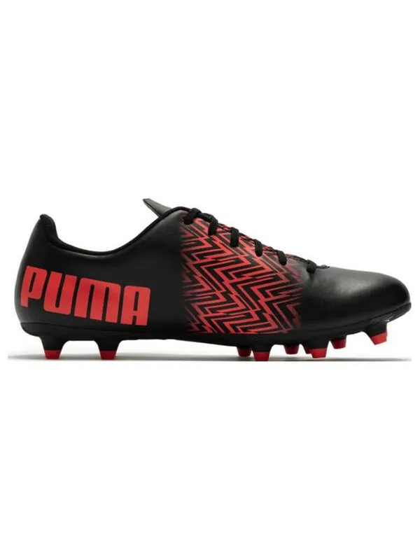 Кроссовки tacto fg/ag Puma — изображение 2 из 4, черный/розовый
