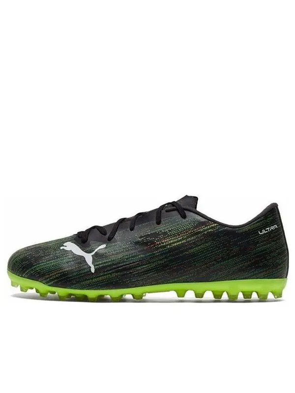 Кроссовки ultra 2.2 mg 'black white green' Puma — изображение 1 из 4, черный/белый/зеленый