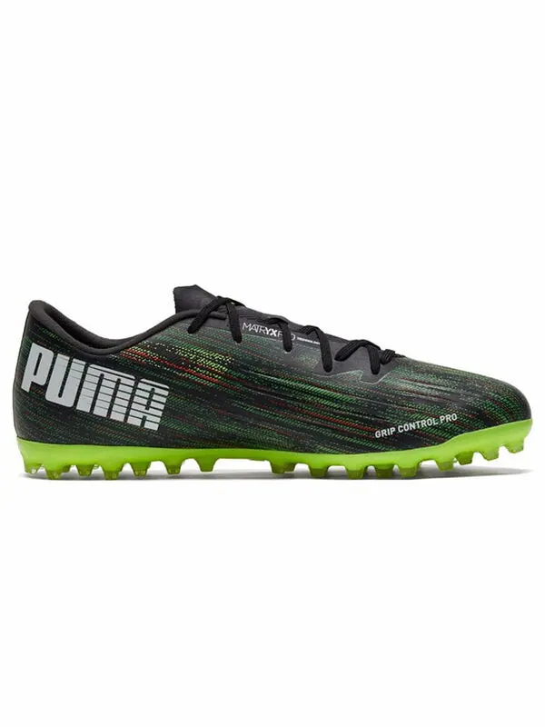 Кроссовки ultra 2.2 mg 'black white green' Puma — изображение 2 из 4, черный/белый/зеленый
