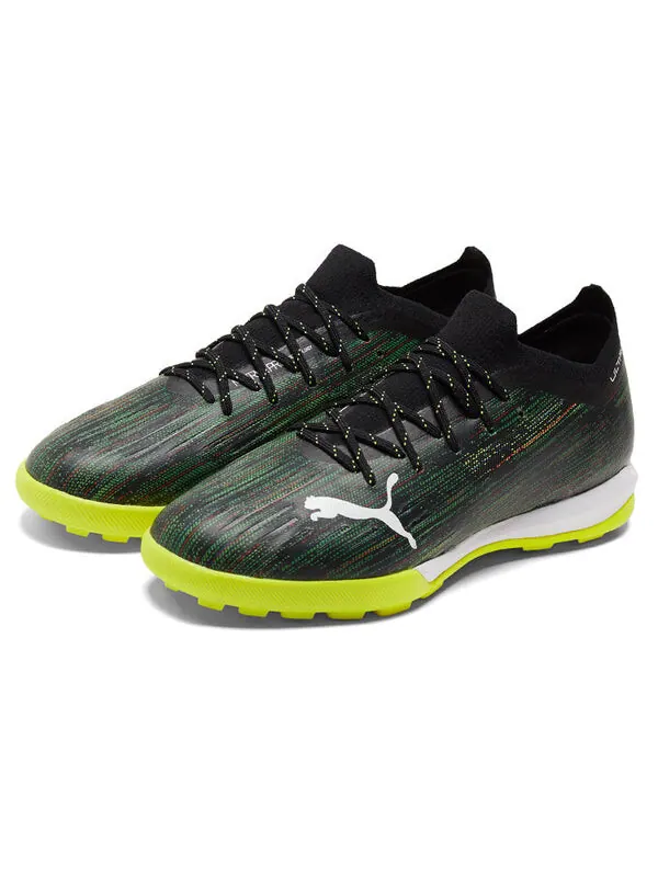 Кроссовки ultra 1.2 pro cage 'black white yellow' Puma — изображение 3 из 4, черный/белый/желтый