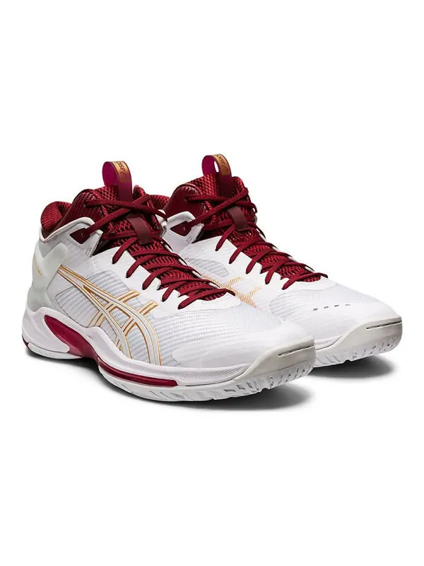 Кроссовки Gel Burst 24 красные Asics — изображение 3 из 4, белый/красный
