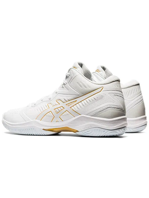 Кроссовки gelhoop v12 Asics — изображение 3 из 4, белый/золотистый