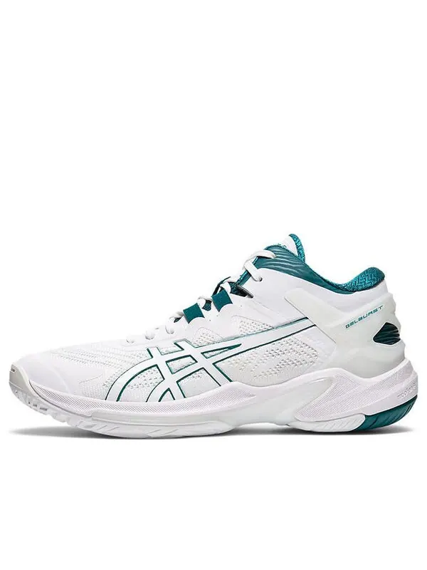 Кроссовки гель взрыв 25 Asics — изображение 1 из 4, белый/зеленый