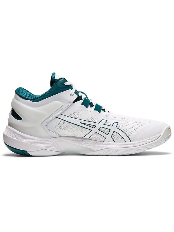 Кроссовки гель взрыв 25 Asics — изображение 2 из 4, белый/зеленый