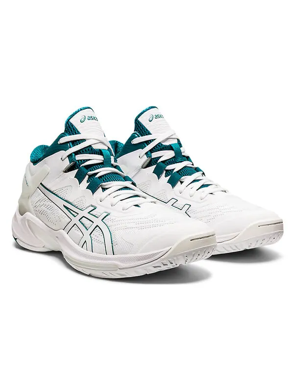 Кроссовки гель взрыв 25 Asics — изображение 3 из 4, белый/зеленый