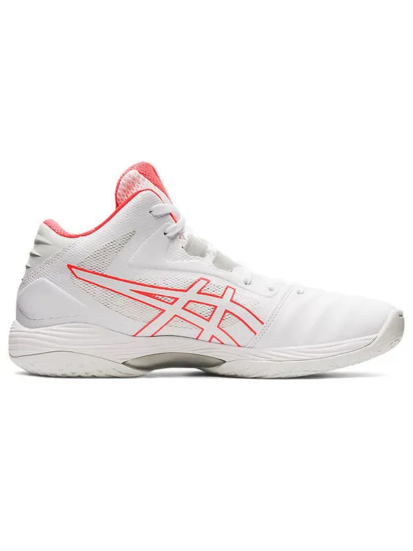 Кроссовки gel hoop v13 красные Asics — изображение 2 из 4, белый/красный
