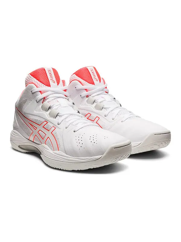 Кроссовки gel hoop v13 красные Asics — изображение 3 из 4, белый/красный