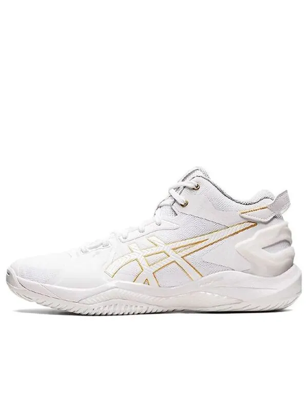 Кроссовки гель взрыв 26 Asics — изображение 1 из 4, белый/золотистый