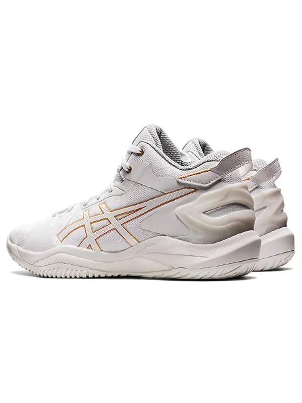 Кроссовки гель взрыв 26 4e широкий Asics — изображение 4 из 4, белый/золотистый