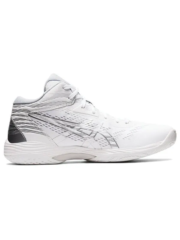 Кроссовки gelhoop v14 4e широкие Asics — изображение 2 из 4, белый/серый