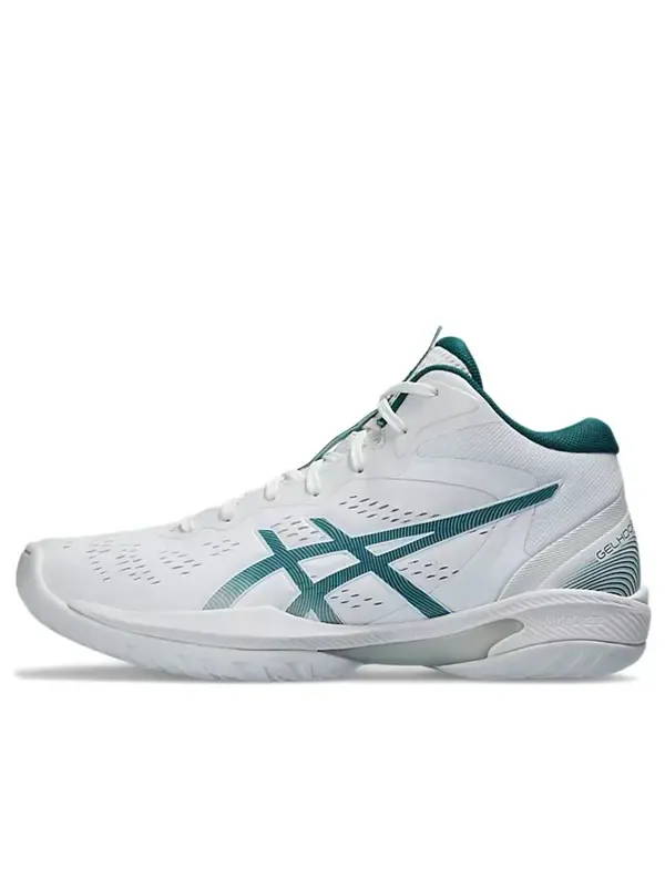 Кроссовки gelhoop v16 Asics — изображение 1 из 4, белый/фиолетовый