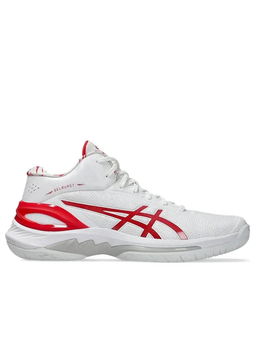 Мужские кроссовки для баскетбола с шнуровкой Gel-Burst ASICS — изображение 2 из 7, белый