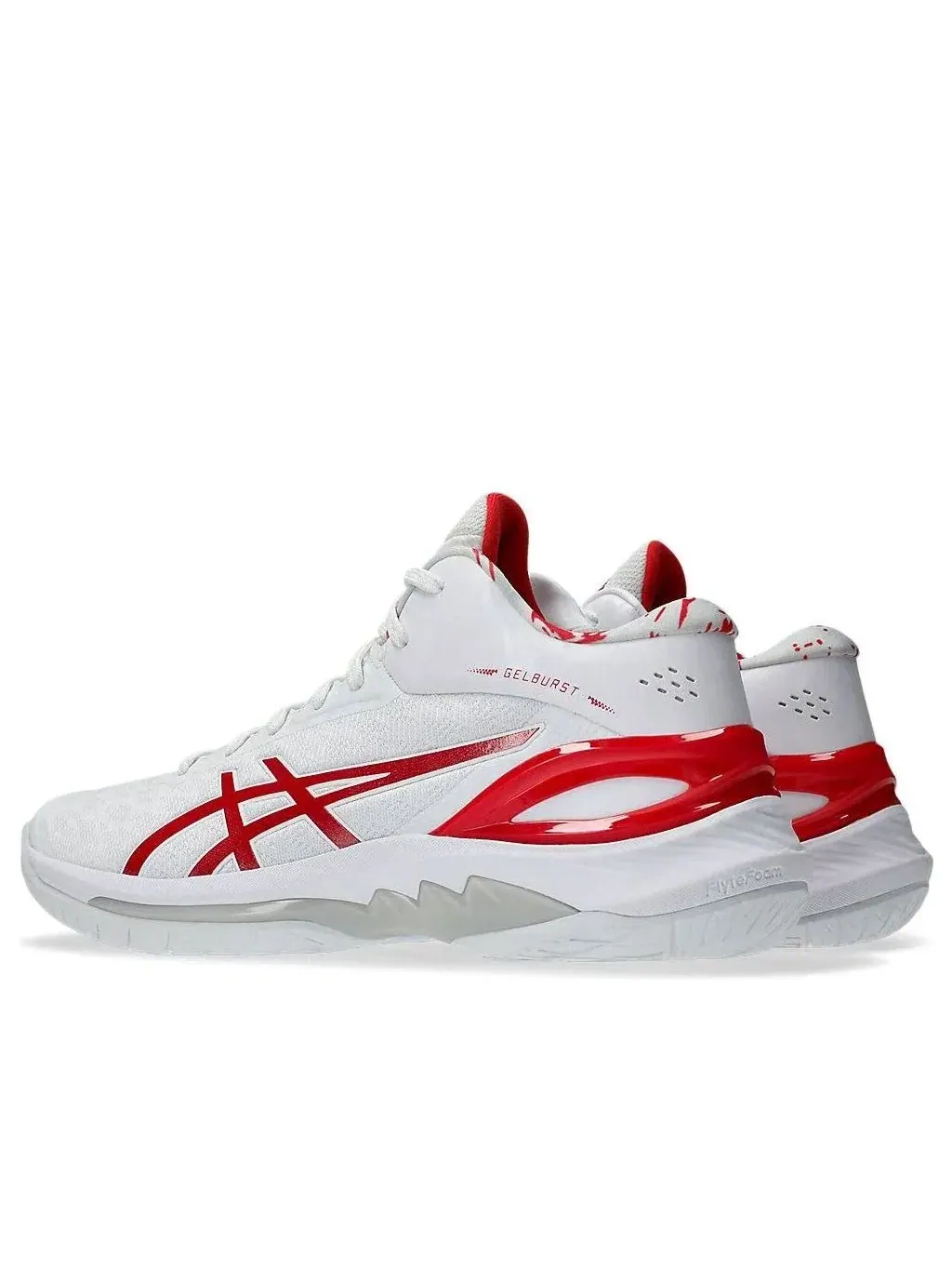 Мужские кроссовки для баскетбола с шнуровкой Gel-Burst ASICS — изображение 4 из 7, белый