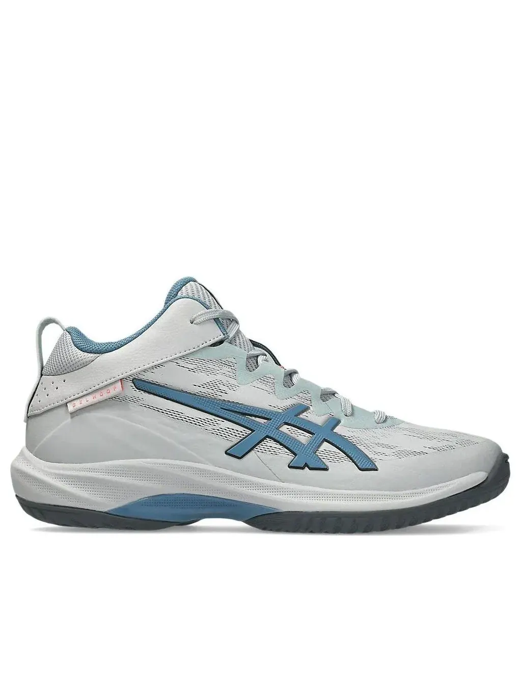 Кроссовки ASICS Gel-Hoop V17 S 'Cloud Grey Saba Blue' 1063A101-020 — изображение 2 из 7, серый