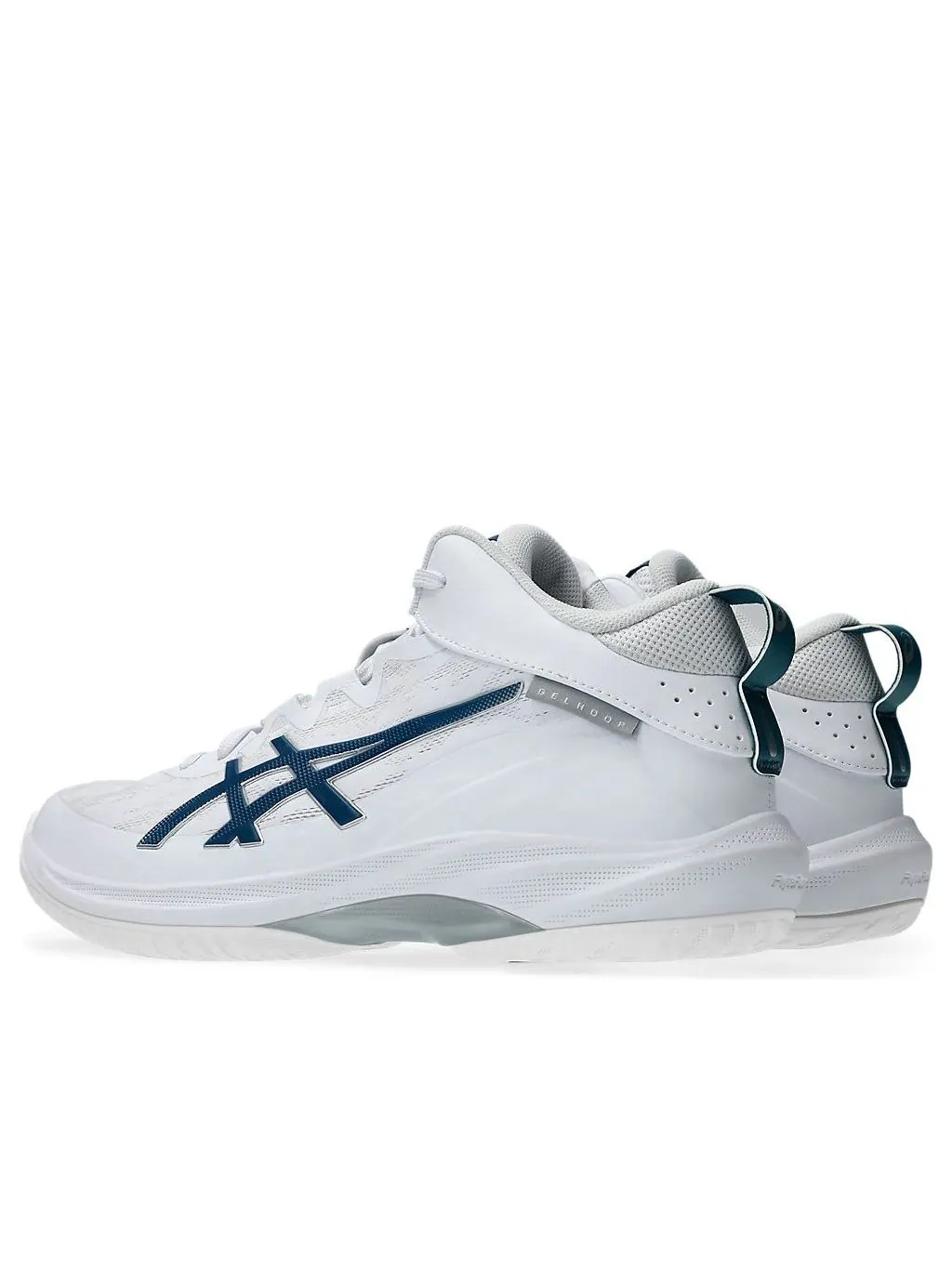 Кроссовки Asics Gelhoop V17 S 'White Mako Blue' — изображение 4 из 7, белый/синий