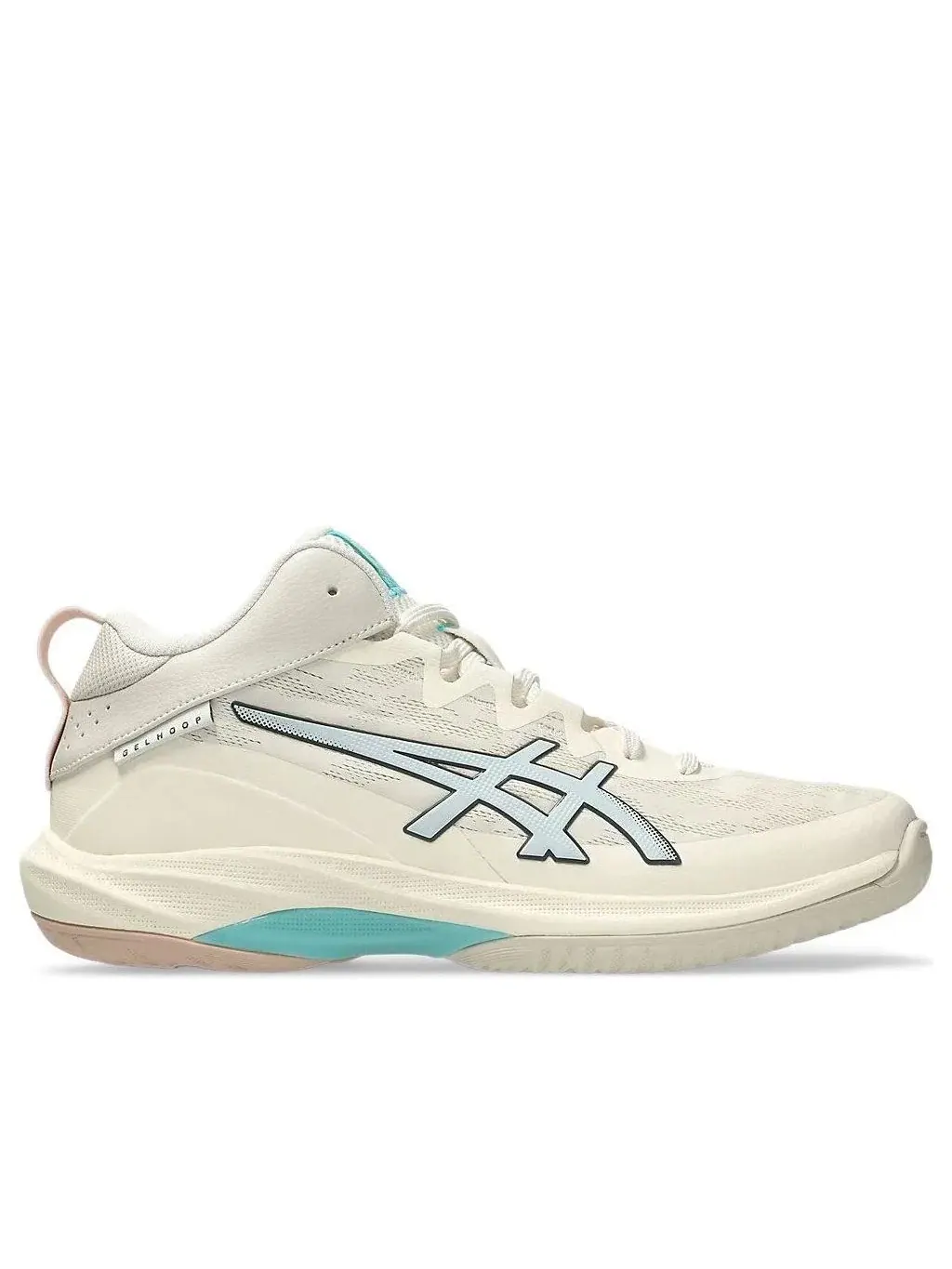 Мужские кроссовки для баскетбола с шнуровкой Gel-Hoop ASICS — изображение 2 из 7, белый