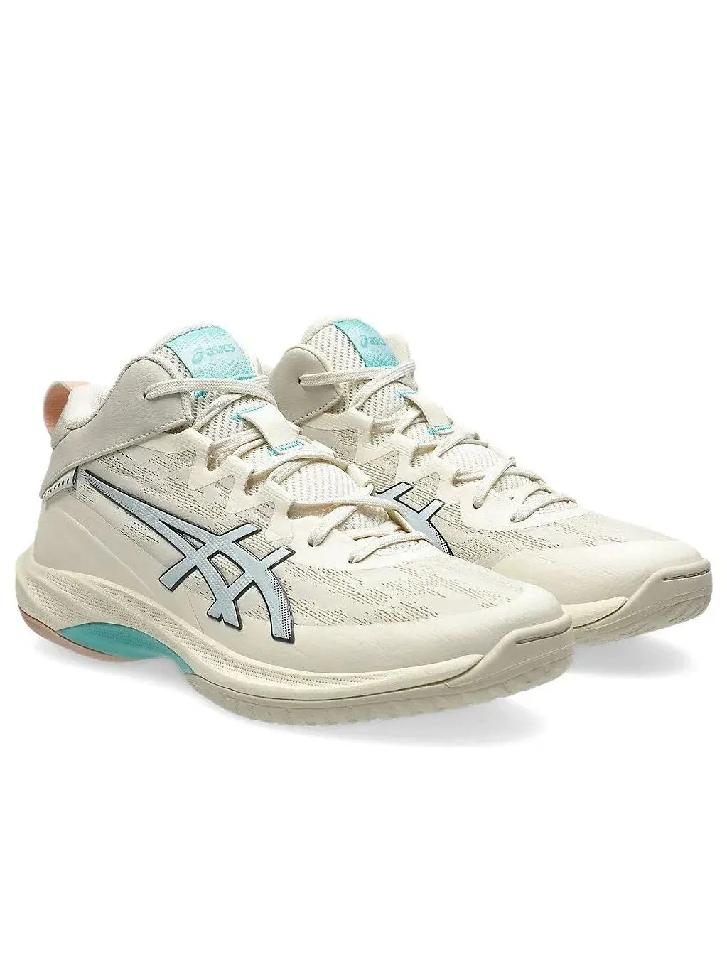 Мужские кроссовки для баскетбола с шнуровкой Gel-Hoop ASICS — изображение 3 из 7, белый