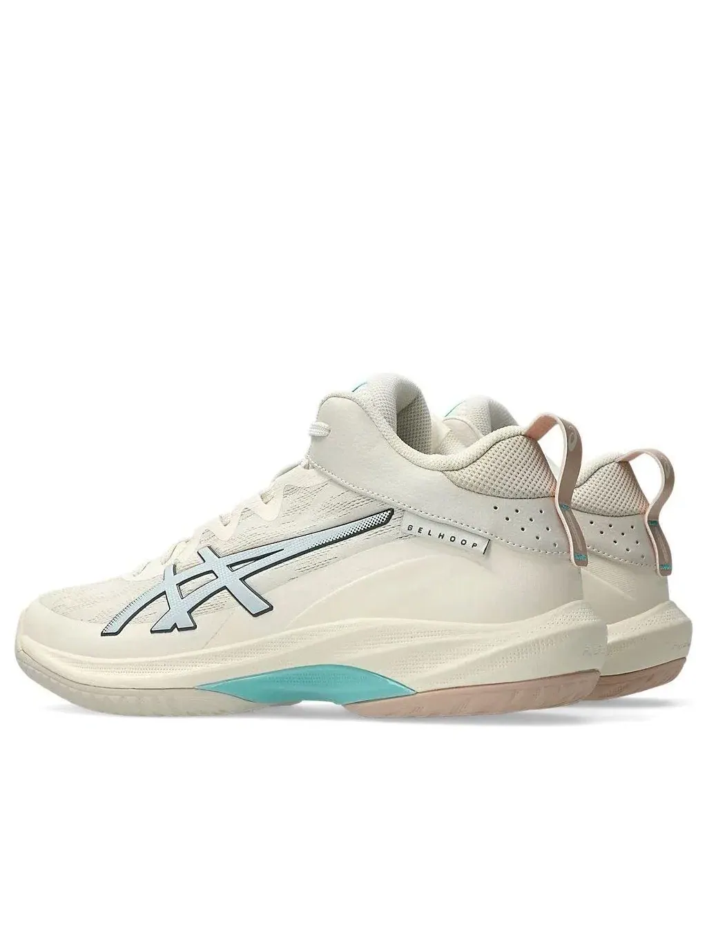 Мужские кроссовки для баскетбола с шнуровкой Gel-Hoop ASICS — изображение 4 из 7, белый