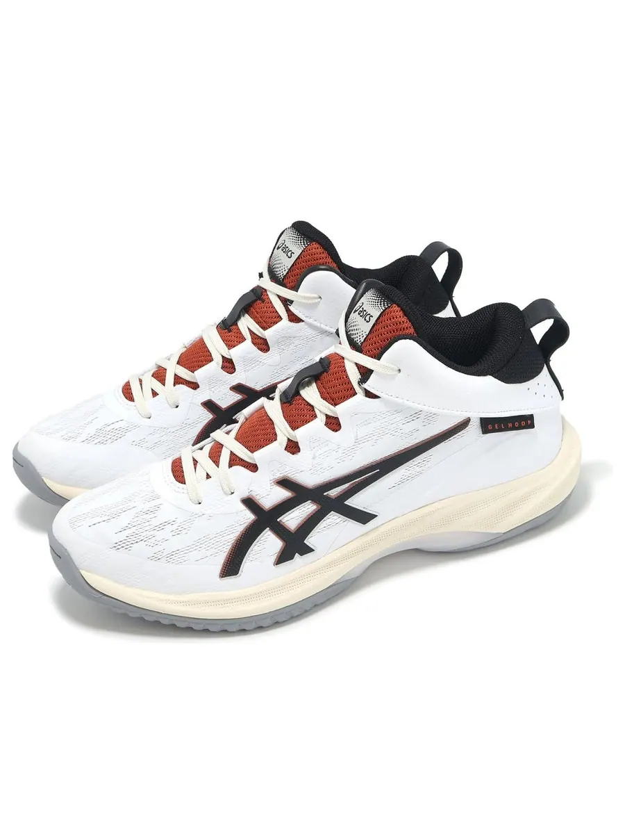 Кроссовки ASICS Gel-Hoop V17 S 'White Black Red' — изображение 3 из 5, белый
