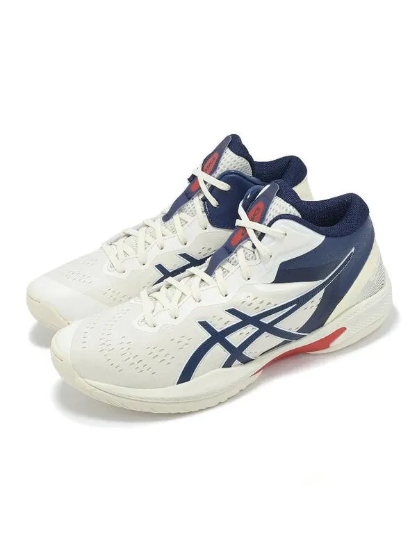 Кроссовки гель обруч v16 s Asics — изображение 3 из 4, кремовый/синий
